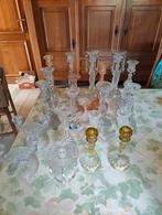 Mooie set kristal kandelaars, Antiek en Kunst, Antiek | Glaswerk en Kristal, Ophalen