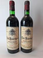 Vintage Bordeaux-wijn - Clos Beauregard 1974 - Pomerol, Frankrijk, Nieuw, Ophalen of Verzenden, Rode wijn