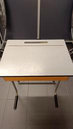 Oud schoolbankje, Huis en Inrichting, Bureaus, Ophalen, Gebruikt, Bureau