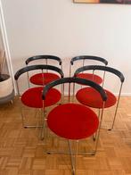 5 chaises V. Hardarson, Huis en Inrichting, Stoelen, Ophalen, Gebruikt, Twee, Zwart