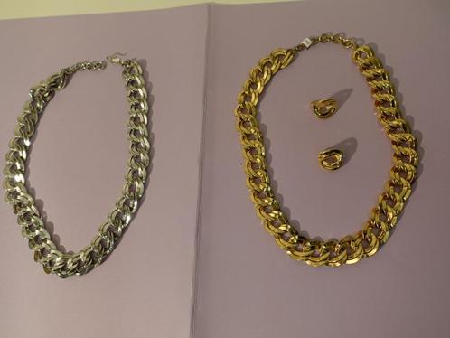 bijoux Monet Plaqué or, Handtassen en Accessoires, Antieke sieraden, Ketting, Goud, Ophalen