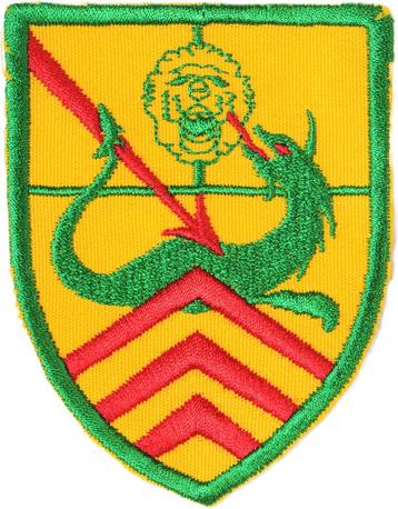 15 bataillon Fusiliers patch, Envoi, Armée de terre, Emblème ou Badge