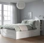 IKEA Brimnes bed 180x200, Huis en Inrichting, Slaapkamer | Bedden, Ophalen