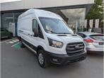 Ford Transit 2T Trend 350 L4H3 2.0TDCI 130pk, Auto's, Monovolume, Euro 6, Wit, 130 pk