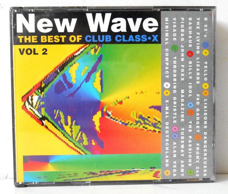 New Wave 2 CD Box - The Best of Club Class.X  (Volume 2), CD & DVD, CD | Pop, Comme neuf, 1980 à 2000, Coffret, Envoi