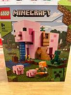 LEGO Minecraft Het Varkenshuis - 21170, Comme neuf, Enlèvement ou Envoi