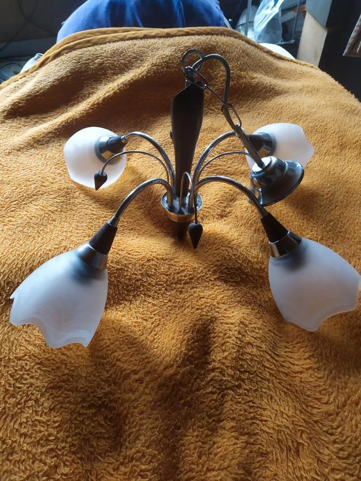 Lustre type Lindby, Maison & Meubles, Lampes | Lustres, Enlèvement