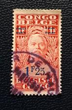 Postzegel Belgisch Congo OBP 163, Postzegels en Munten, Ophalen of Verzenden, Gestempeld, Gestempeld