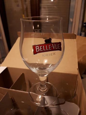 Lot de 6 verres Belle Vue Kriek 25cl beschikbaar voor biedingen