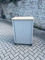 Verrijdbare bureau rolkast, Huis en Inrichting, Kasten | Roldeurkasten en Archiefkasten, Ophalen, Zo goed als nieuw