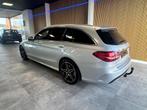 Mercedes C 180 benzine AMG Pack camera dodehoek, Auto's, Mercedes-Benz, Automaat, Achterwielaandrijving, Zwart, 4 cilinders