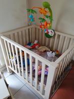 Babypark met matras, mobiel, hemel en omranding, Kinderen en Baby's, Zo goed als nieuw, Ophalen