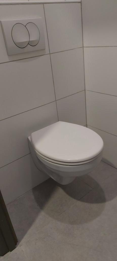 Hangtoilet softclose afneembare bril toiletpot toilet, Bricolage & Construction, Sanitaire, Comme neuf, Toilettes, Enlèvement