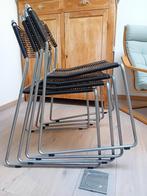 4 chaises vintage Ikea Spaghetti Melker Lisa Norinder, Vintage, Synthétique, Enlèvement, Utilisé