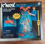 K'NEX lava launch coaster. 1303 stukjes., K'nex, Utilisé, Enlèvement ou Envoi