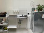 Tijdelijke spoelbak/ kitchenette, Ophalen, Gebruikt, Wit