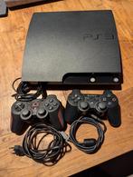 PS3 Playstation 3 Slim met Custom Firmware en 2 controllers, Consoles de jeu & Jeux vidéo, Consoles de jeu | Sony PlayStation 3