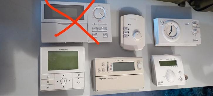 Thermostats viessmann, buderus, theben, baxi siemens, Bricolage & Construction, Thermostats, Enlèvement ou Envoi