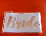 Lint 'bride to be' - nieuw -> 2€, Kleding | Dames, Trouwkleding en Trouwaccessoires, Ophalen, Nieuw