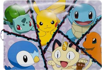 Pokemon Placemat kunststof - Pikachu onderlegger - Afwasbaar beschikbaar voor biedingen