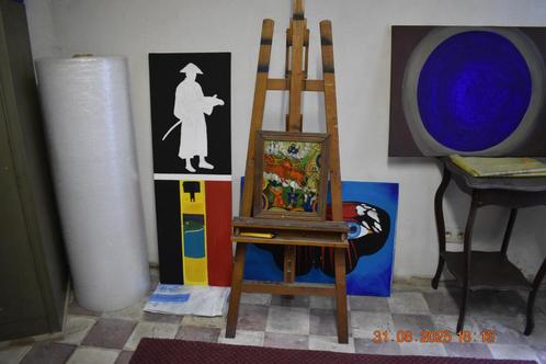 Sint Elijah en de strijdwagen van vuur, Antiek en Kunst, Kunst | Schilderijen | Modern, Ophalen