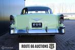 Chevrolet Bel Air 1956 | Route 66 auctions, Auto's, 4 deurs, Chevrolet, Bedrijf, Groen