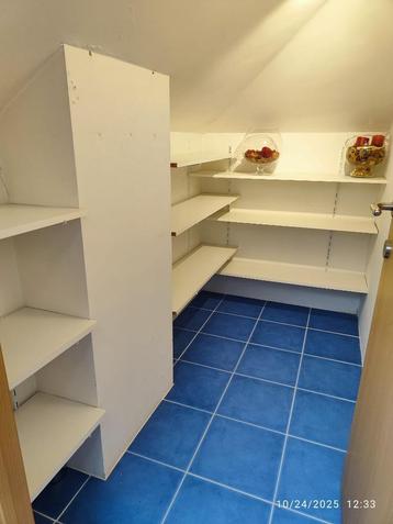 9 Legplanken met ophangsysteem beschikbaar voor biedingen