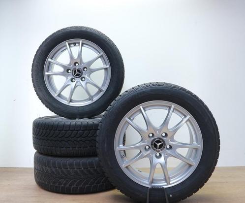 Mercedes A-klasse B-klasse CLA velgen 16 inch + winterbanden, Auto-onderdelen, Banden en Velgen, Velg(en), Winterbanden, 16 inch