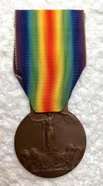 Medaille, Italie WOI Victory medaille 14-18, (Ing 1920), Zg, Ophalen of Verzenden, Landmacht, Lintje, Medaille of Wings