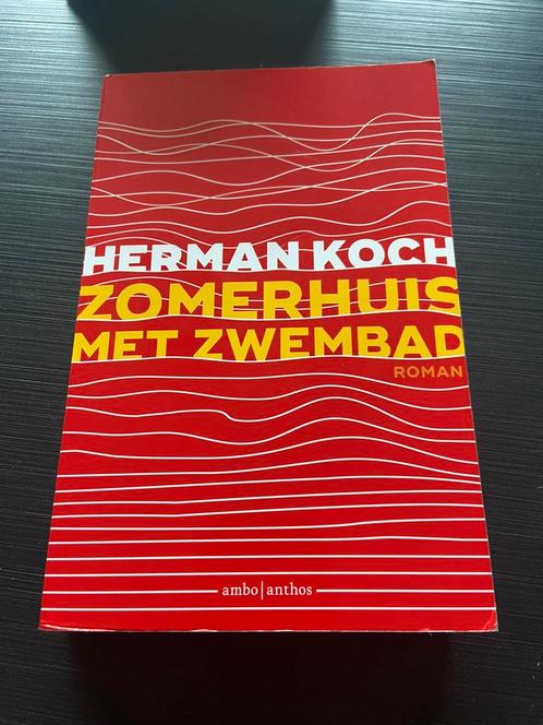 Herman Koch - Zomerhuis met zwembad, Livres, Littérature, Comme neuf, Enlèvement ou Envoi