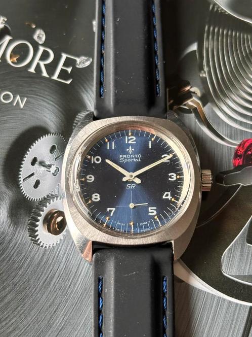 Pronto Sportal SR, Handtassen en Accessoires, Horloges | Heren, Zo goed als nieuw, Ophalen of Verzenden