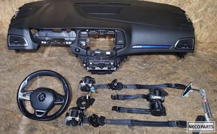 RENAULT MEGANE 4 AIRBAG AIRBAGSET ORGINEEL OP AANVRAAG, Autos : Pièces & Accessoires, Tableau de bord & Interrupteurs, Renault