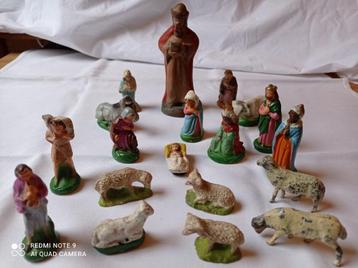 Santons Anciens 19 figurines