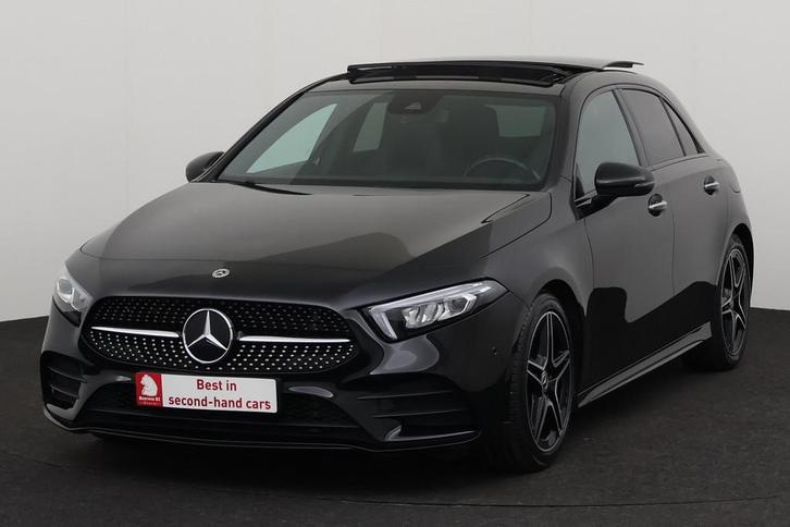 Mercedes-Benz A-Klasse 180 dA dA + GPS + CARPLAY + LEDER/ALC, Auto's, Mercedes-Benz, Bedrijf, Te koop, A-Klasse, Achteruitrijcamera