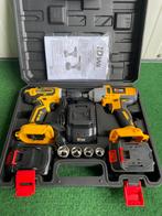 Nieuwe 36v slagmoersleutel en boormachine met 2 accu’s, Ophalen, Nieuw