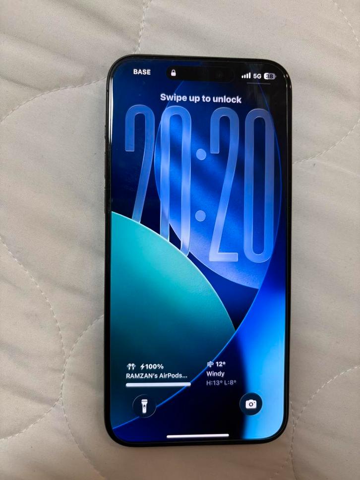 APPLE iPhone 15 Pro Max - 512 GB Titanium, Black, Telecommunicatie, Mobiele telefoons | Apple iPhone, Zo goed als nieuw, 512 GB