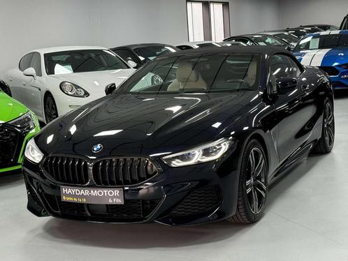 BMW 8 Serie 840 D X-Drive Cabrio Pack M Aerodynamic Full Opt, Auto's, BMW, Bedrijf, Te koop, 8 Reeks, 360° camera, 4x4, ABS, Achteruitrijcamera