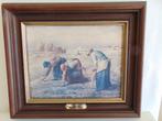Schilderij of print op doek Millet De Arenleesters, Antiek en Kunst, Ophalen of Verzenden