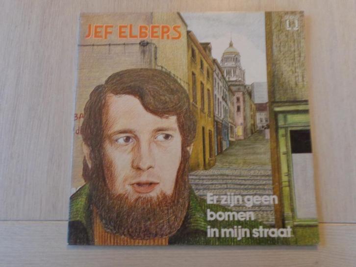 Jef Elbers – Er Zijn Geen Bomen In Mijn Straat, Cd's en Dvd's, Vinyl | Nederlandstalig, Zo goed als nieuw, Overige genres, 12 inch