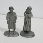 Zilvertin?? - 2 Heiligen - St.Petrus en St. Thomas [581], Antiek en Kunst, Antiek | Religieuze voorwerpen, Ophalen of Verzenden