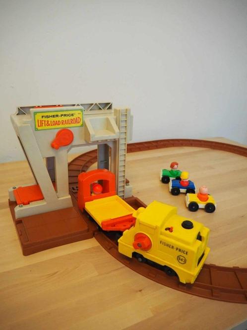 Vintage Fisher Price Railroad track, 1978, Enfants & Bébés, Jouets | Fisher-Price, Utilisé, Voiture ou Véhicule, Enlèvement