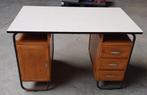 Bureau industrieel van Obumex 122x70x79cm, Huis en Inrichting, Bureaus, Ophalen, Gebruikt, Bureau