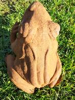 ROESTGEPATINEERDE GIETIJZEREN KIKKER, Ophalen of Verzenden, Nieuw, Overige materialen, Dierenbeeld