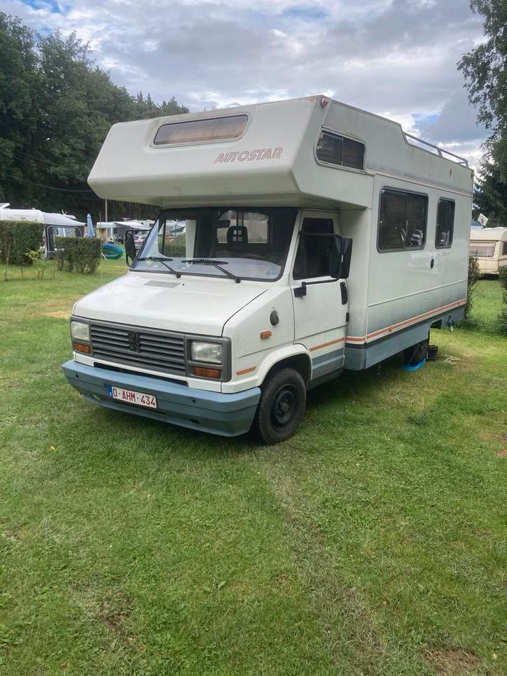 Peugeot J5 oldtimer - lpg - niet gekeurd, Caravans en Kamperen, Mobilhomes, Particulier, tot en met 5, Alkoof, Overige merken