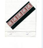 Postzegels België : rolzegels nr 42 met nr. 260, Neuf, Timbre roltanding ou à perforation syncopée, Enlèvement ou Envoi, Maison royale