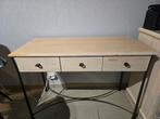 Console tafel metaal 3schuifjes, Ophalen, Zo goed als nieuw, Metaal