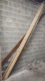 Planken dennenhout van 4 m en 2,7 m lang, Doe-het-zelf en Bouw, Hout en Planken, Ophalen, Gebruikt, 25 tot 50 mm, Grenen