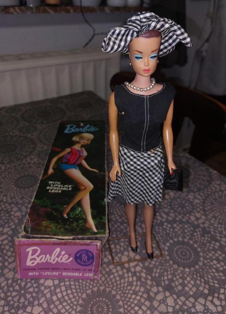BARBIE DE COLLECTION MATTEL -Modèle Milge - 1962 - tbe, Collections, Poupées, Utilisé, Poupée, Enlèvement