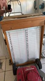 Scorebord met verlichting, Ophalen