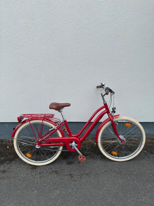 Prachtige retro-look meisjesfiets - als nieuw!, Fietsen en Brommers, Fietsen | Meisjes, Zo goed als nieuw, 24 inch, Versnellingen